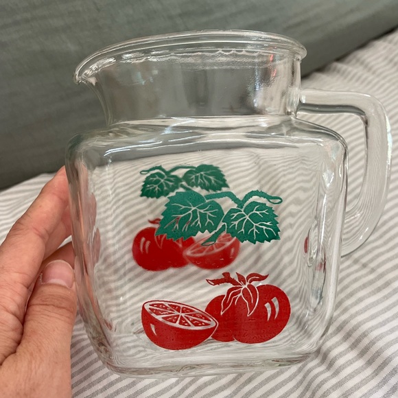 Vintage Federal Glass orange juice pitcher - Picture 2 of 4